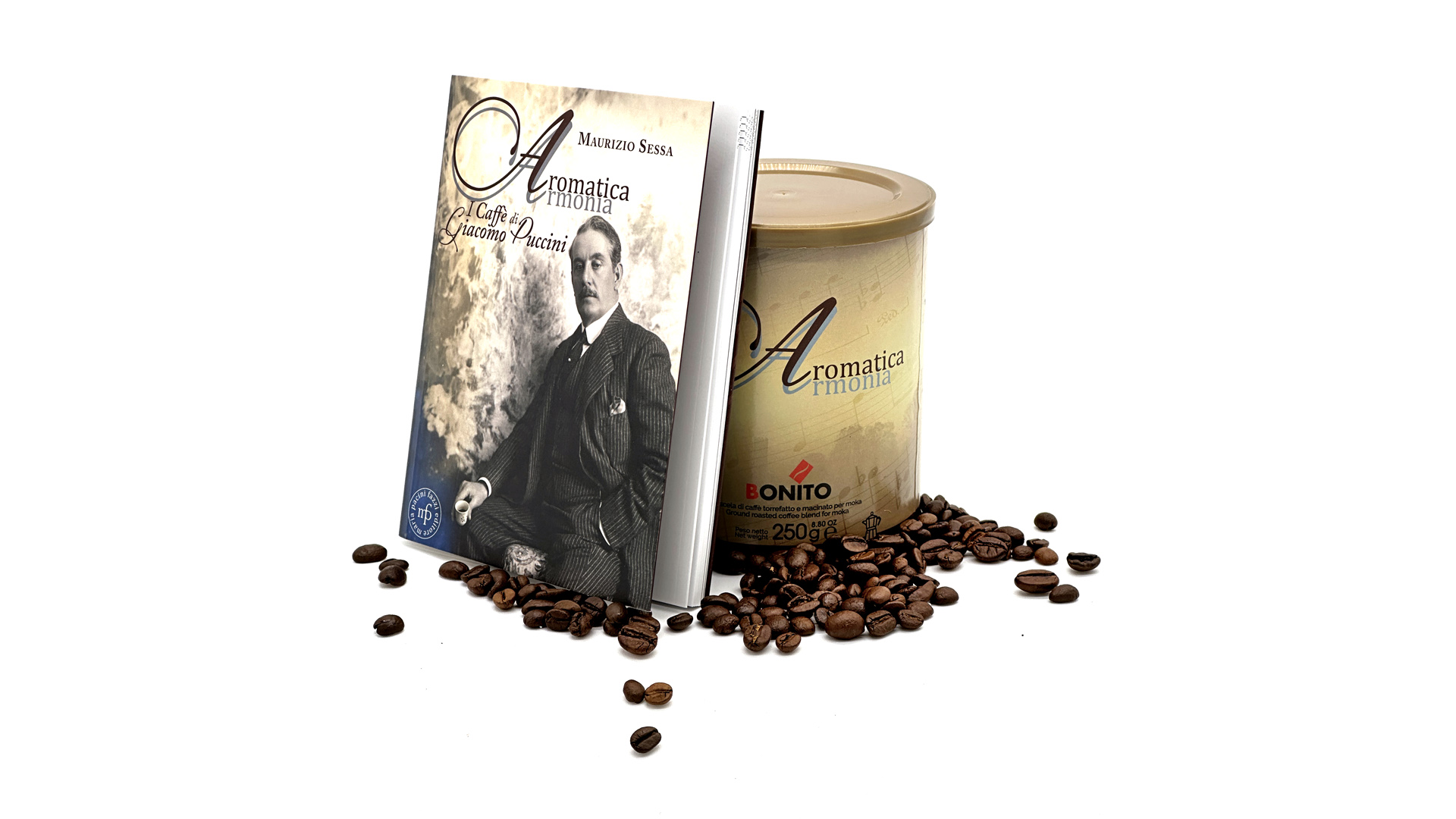 Aromatica Armonia: il libro e la miscela dedicati a Giacomo Puccini